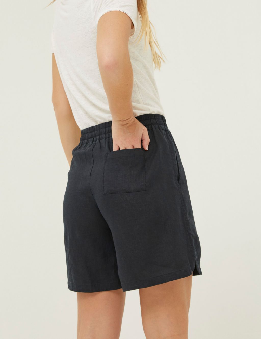 Pure Linen Shorts image 4