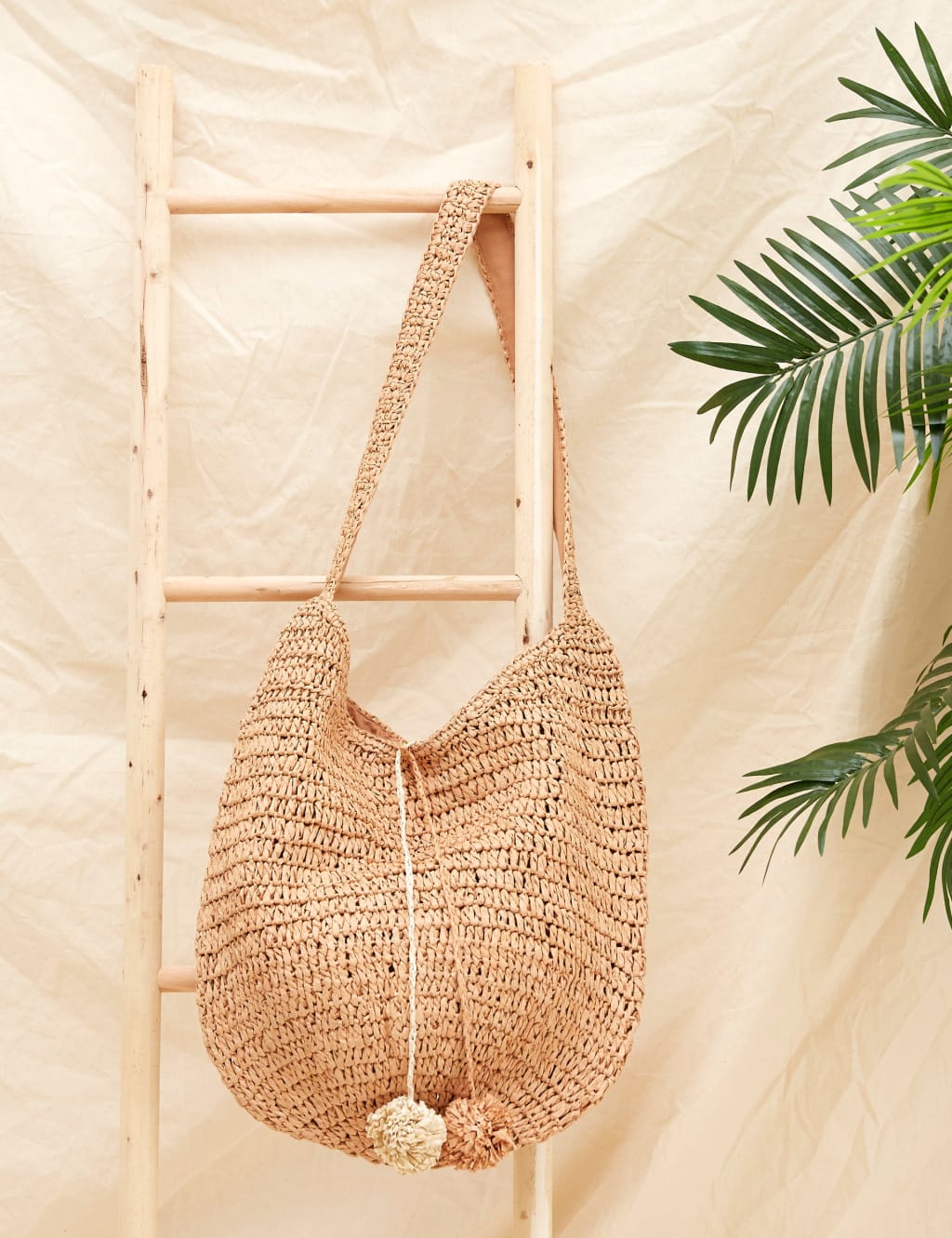 Straw Woven Tote Bag image 4