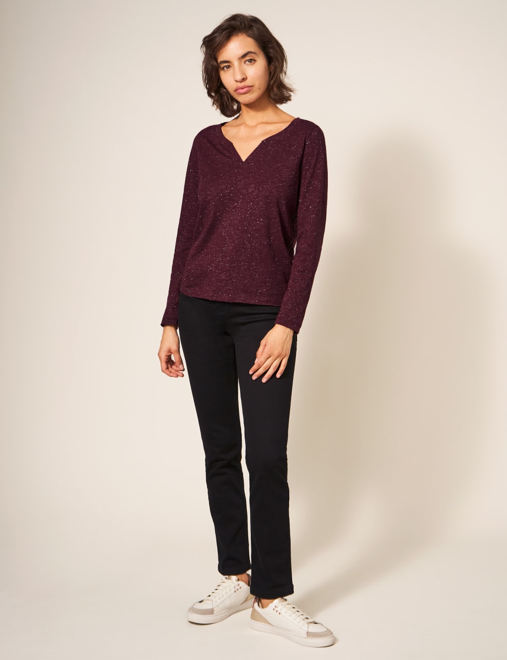 Cotton Rich Sparkly T-Shirt image 2