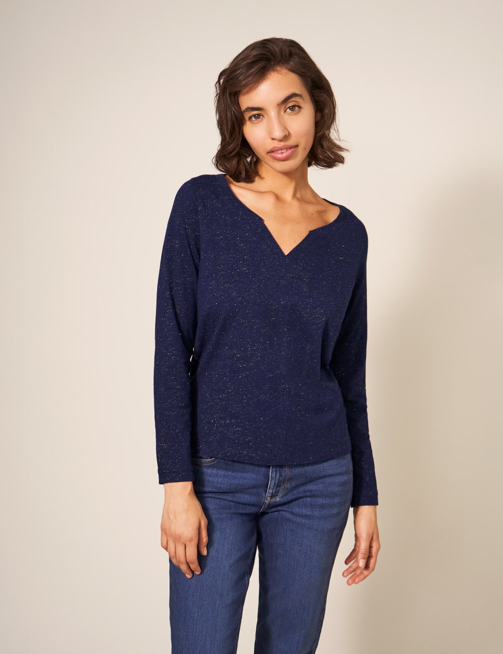 Cotton Rich Sparkly T-Shirt image 1