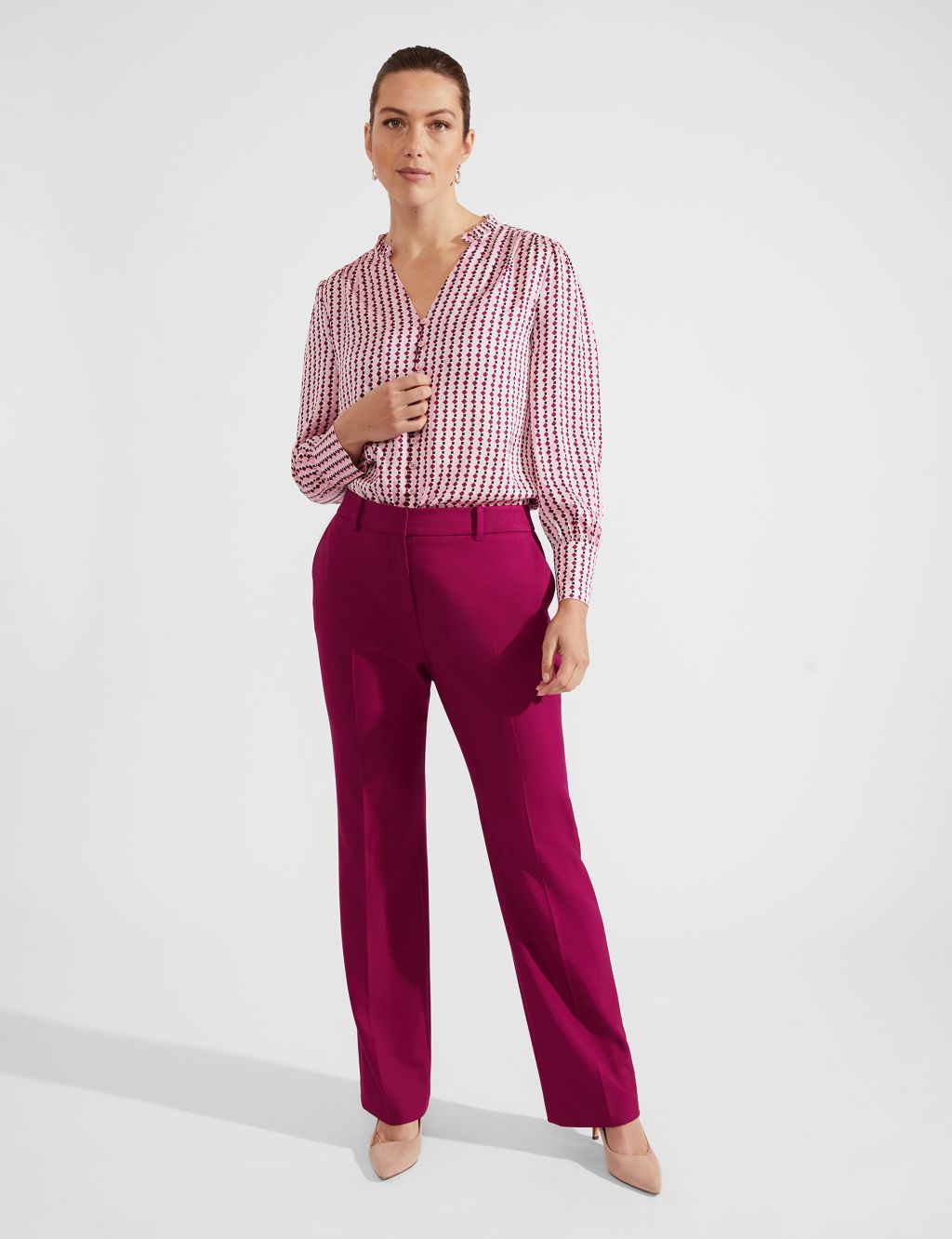 Buy Dollar Women's Missy Pack of 1 M Purple Color Slim fit