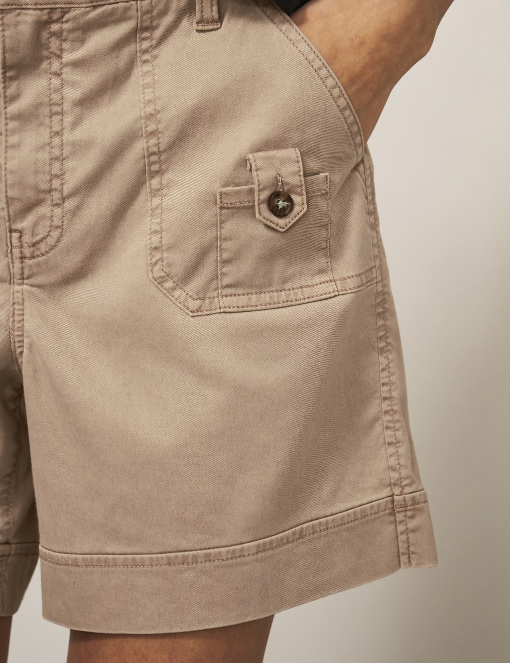 Pure Tencel™ Cargo Shorts image 4