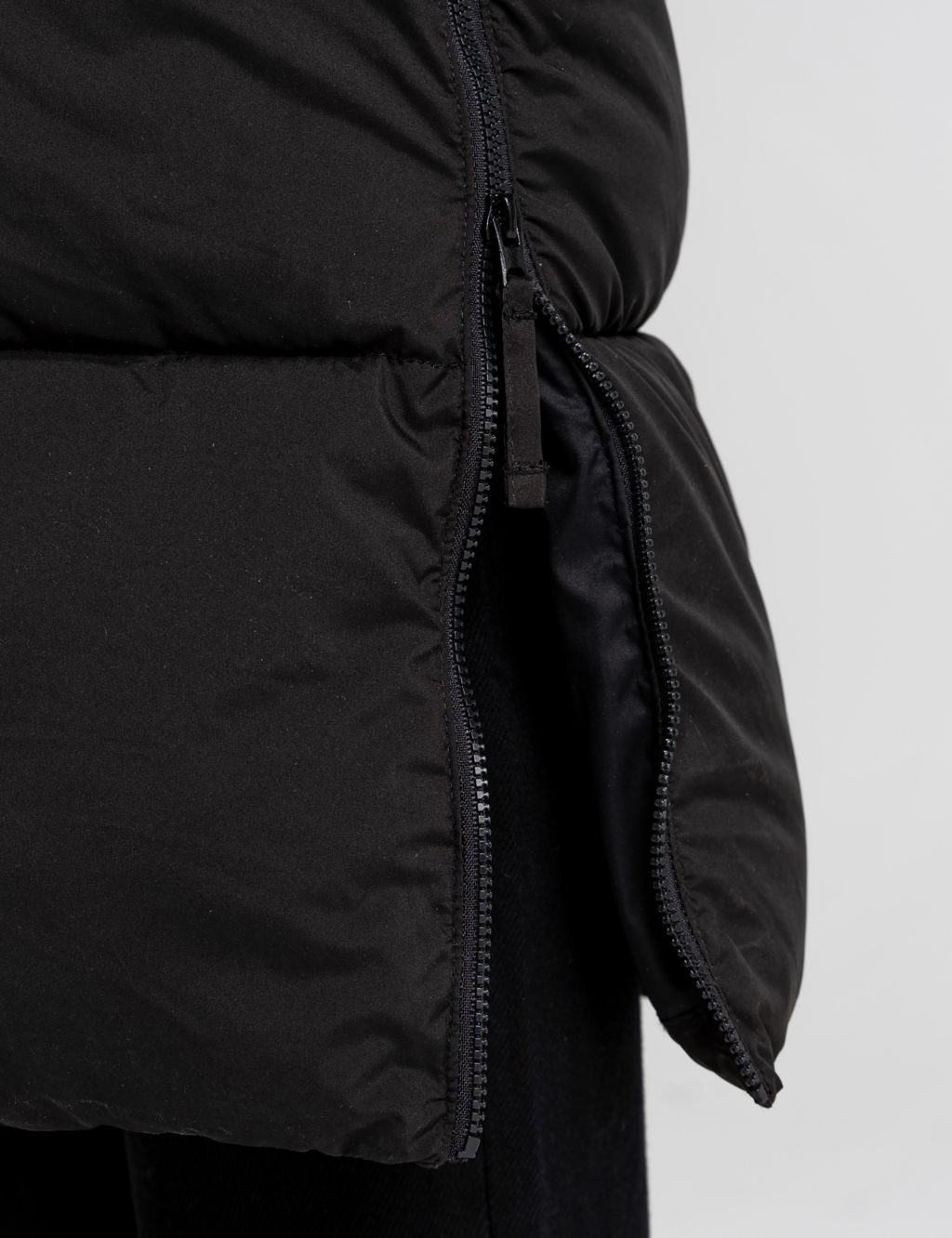 Hooded Padded Longline Puffer Jacket image 7