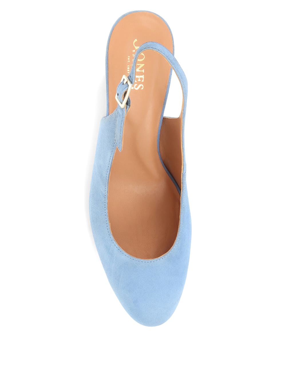 Suede Wedge Slingback Shoes image 3