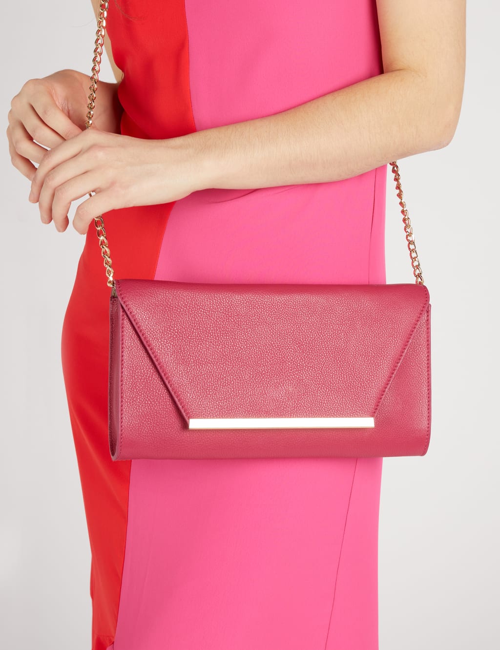 Marks and discount spencer pink bag