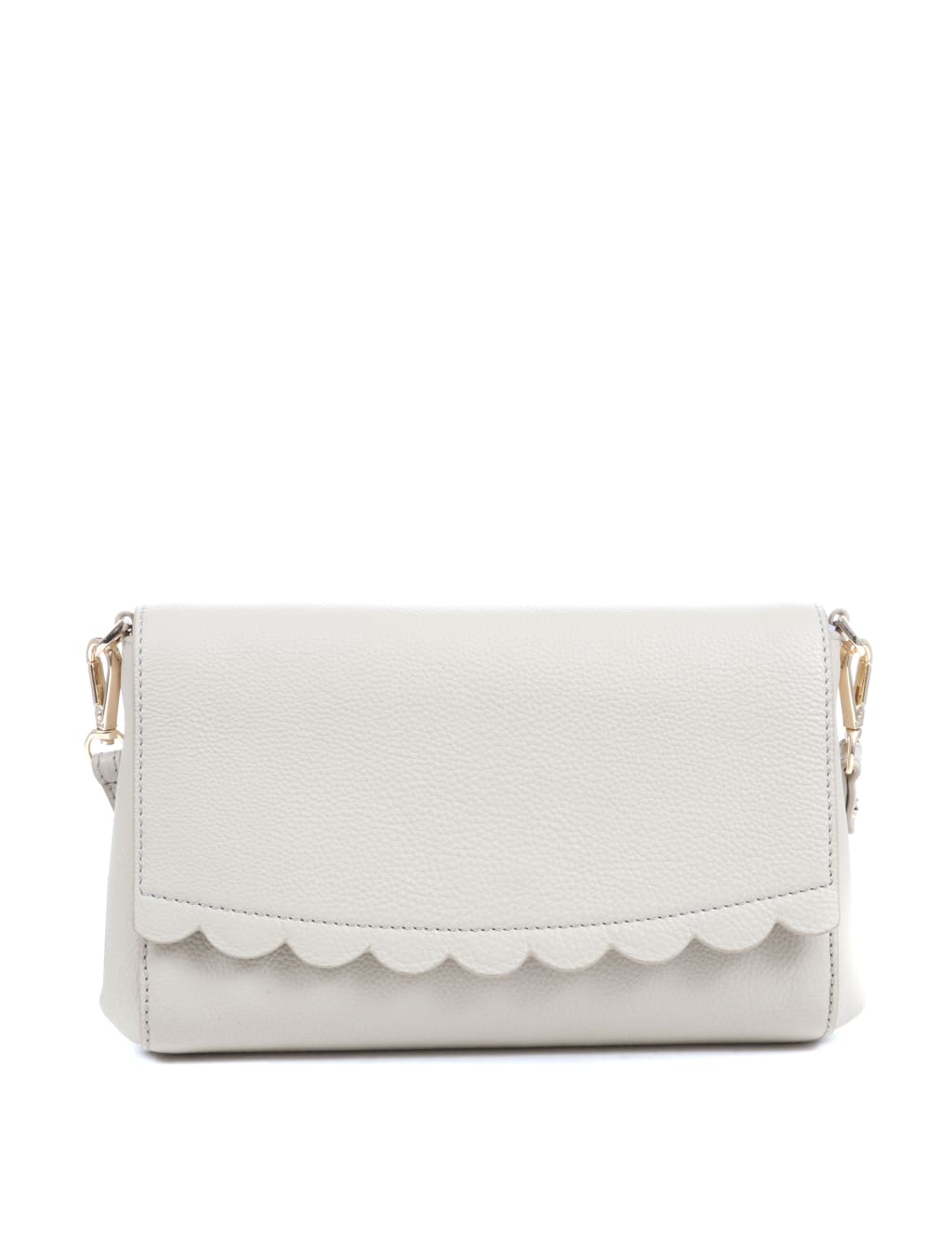 Leather Metallic Cross Body Bag image 1