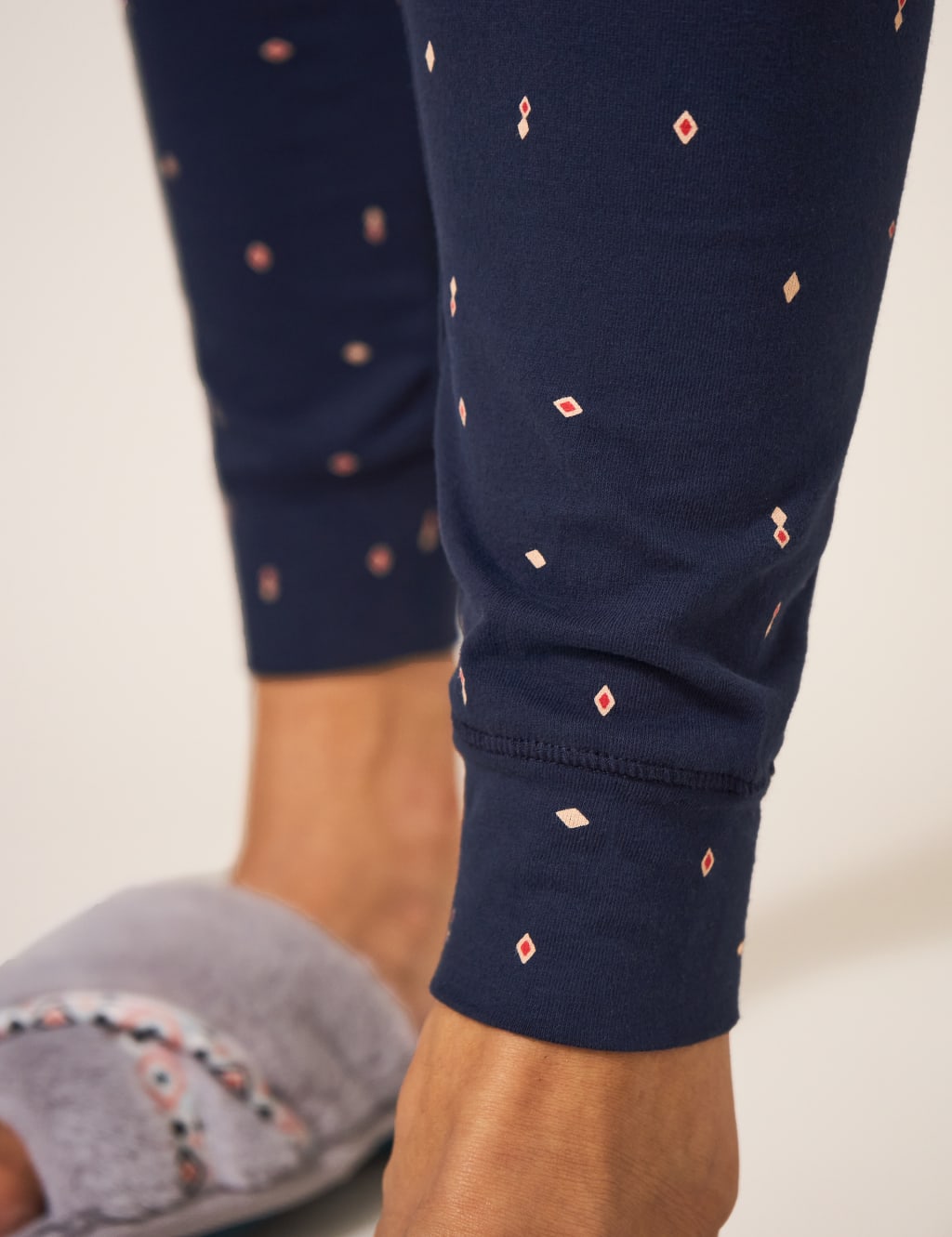 Cotton Rich Printed Pyjama Bottoms image 5