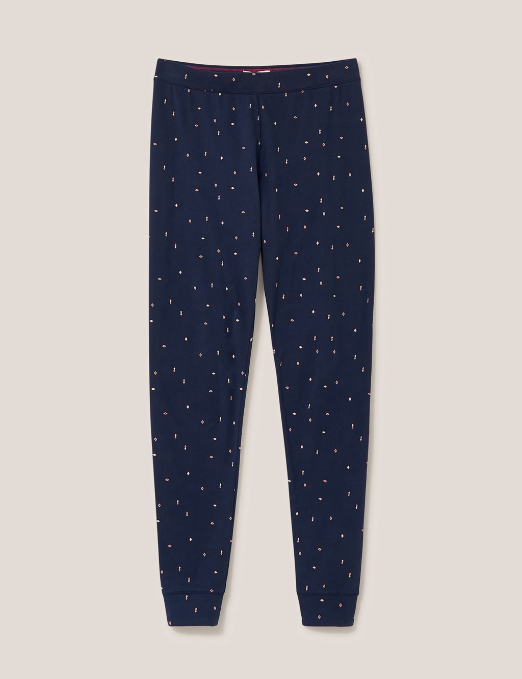 Cotton Rich Printed Pyjama Bottoms image 2
