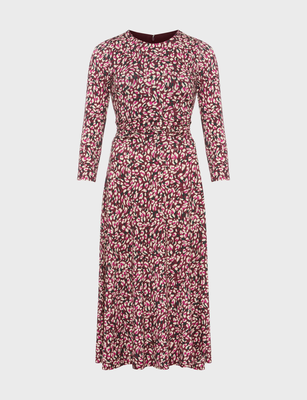 Printed Midi Skater Dress image 2