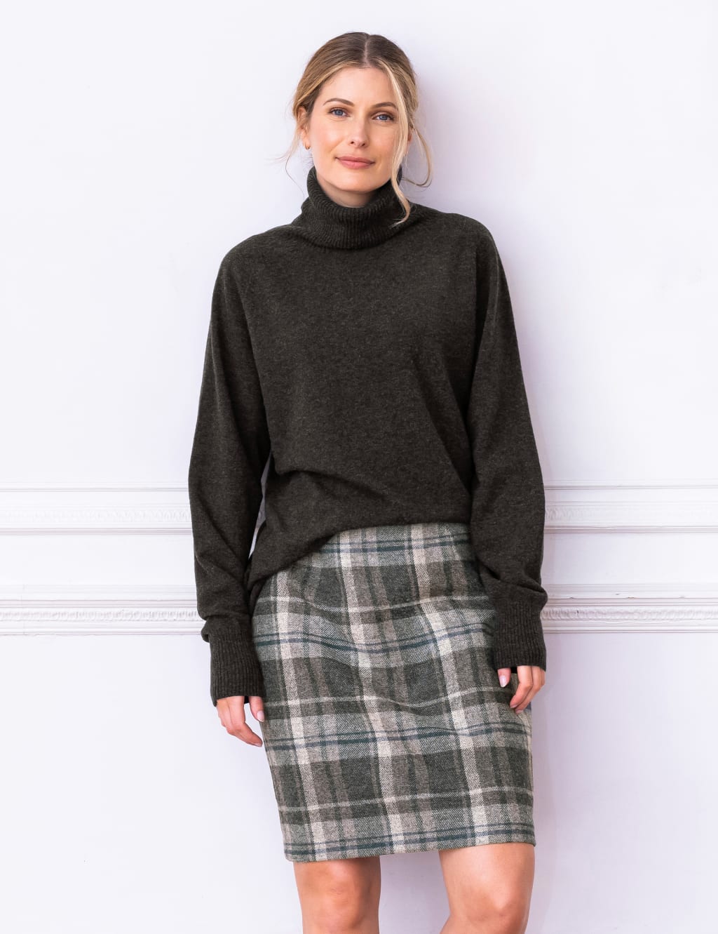 Pure Wool Roll Neck Jumper image 3