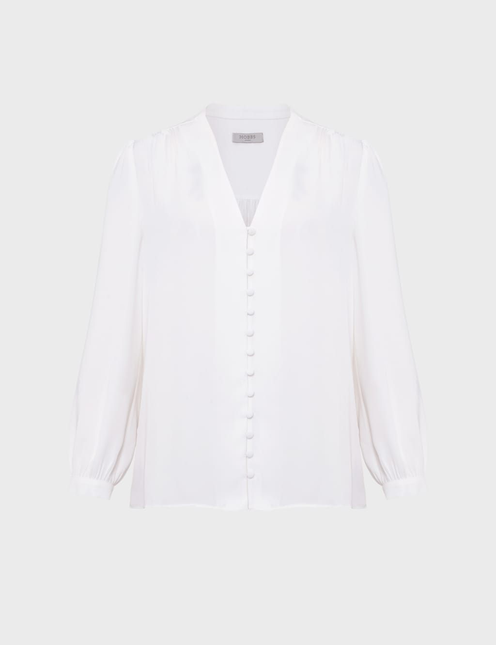 V-Neck Button Through Blouse image 2