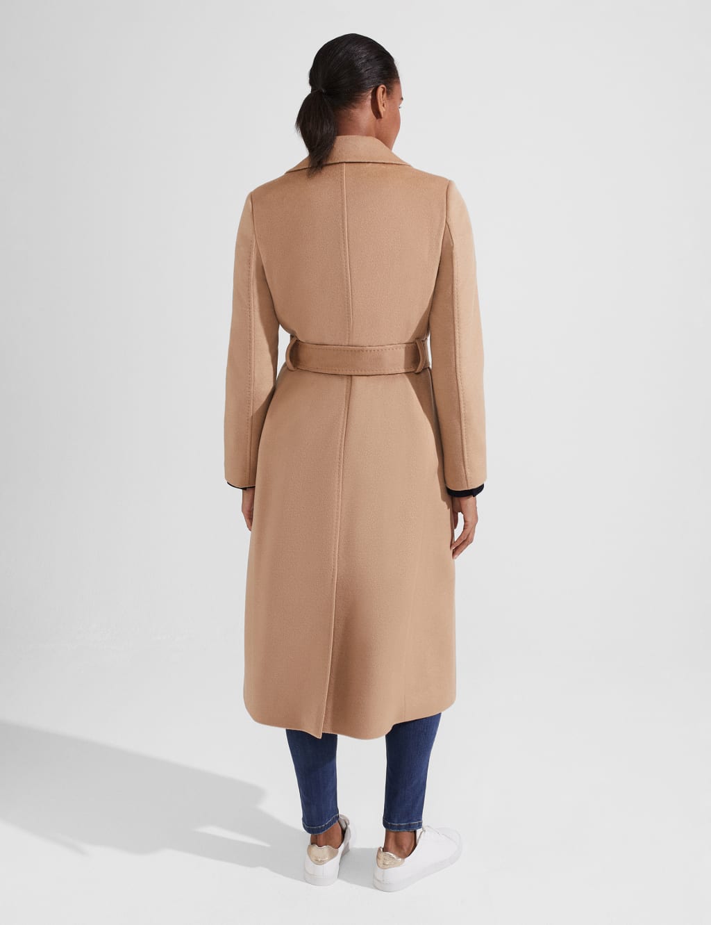 Belted Longline Wrap Coat image 4