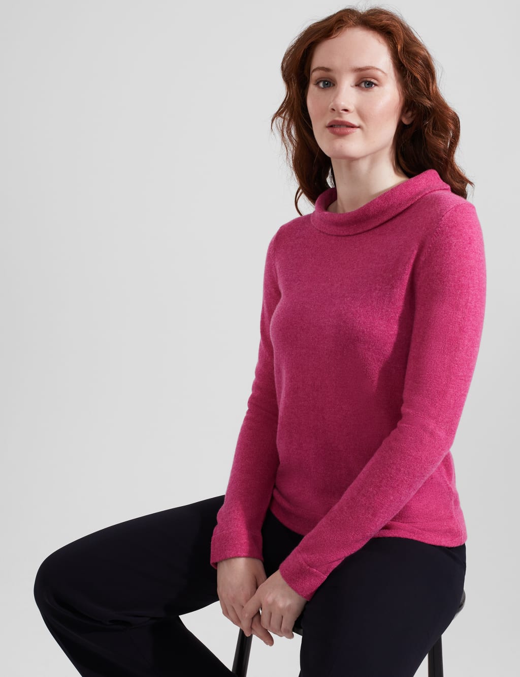 Merino Wool Rich Jumper with Cashmere image 3