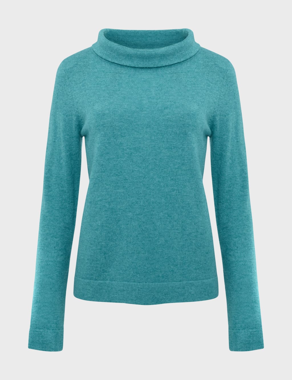 Ladies acrylic polo neck jumpers Outlet
