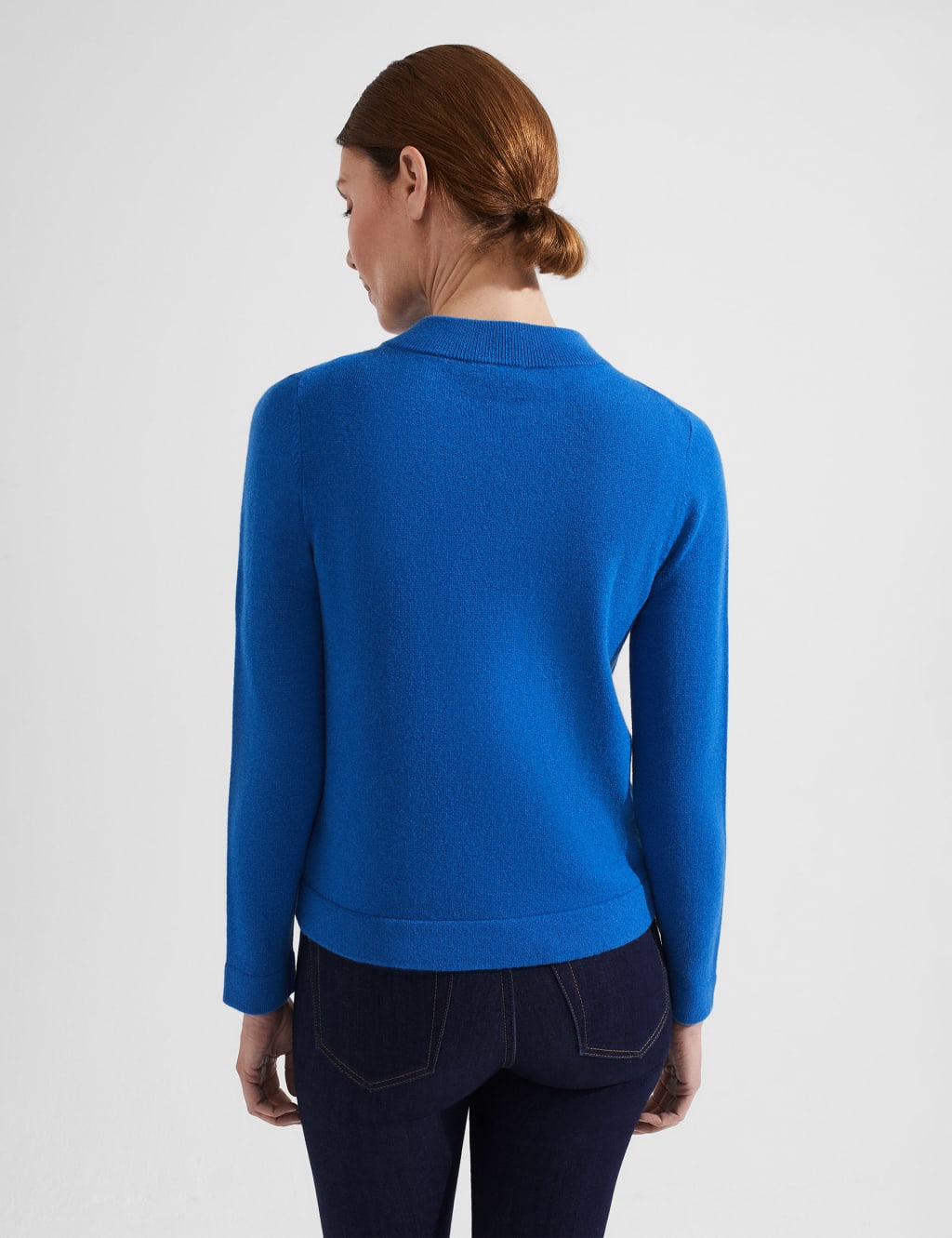 Wool Rich Crew Neck Jumper with Cashmere image 4