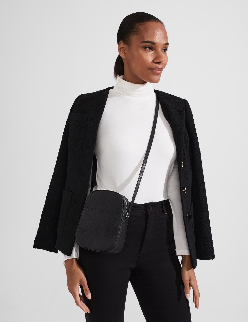 Leather Cross Body Bag image 1