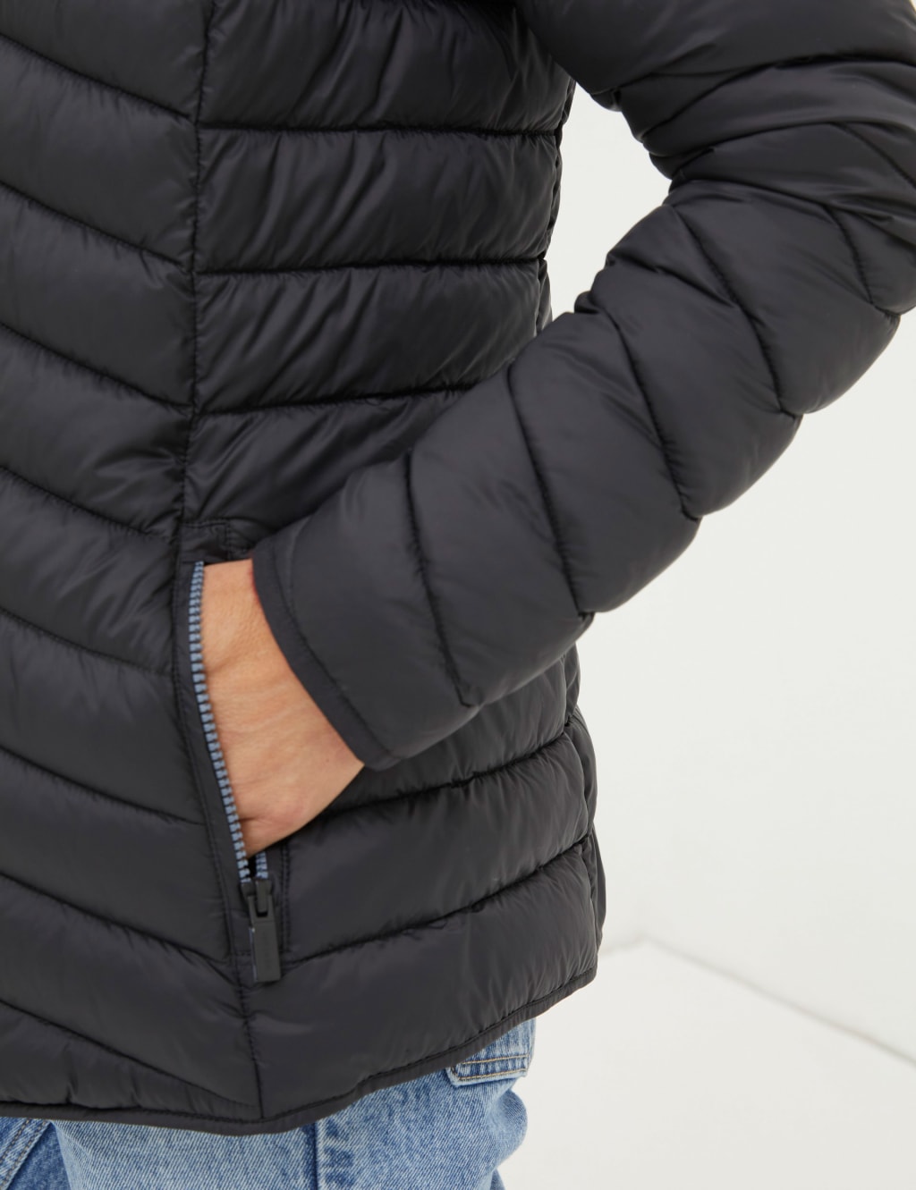 Lightweight Hooded Padded Puffer Jacket image 5
