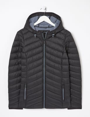 Packaway quilted outlet jacket