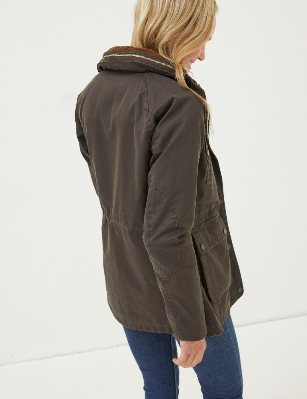 Cotton Rich Hooded Utility Jacket image 4