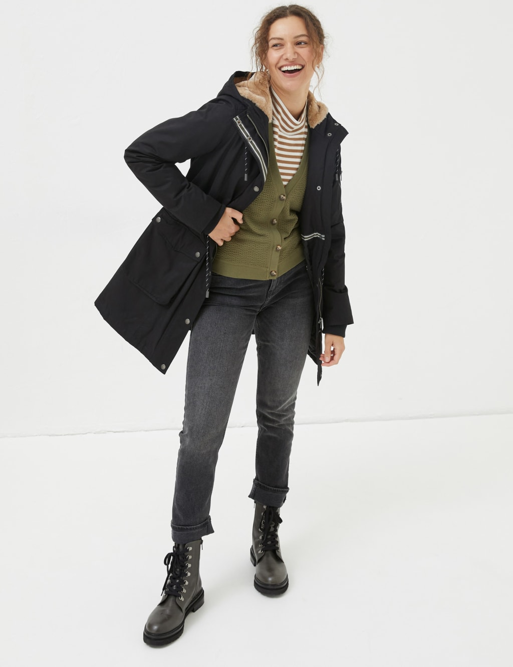 Fat face on sale womens coats sale