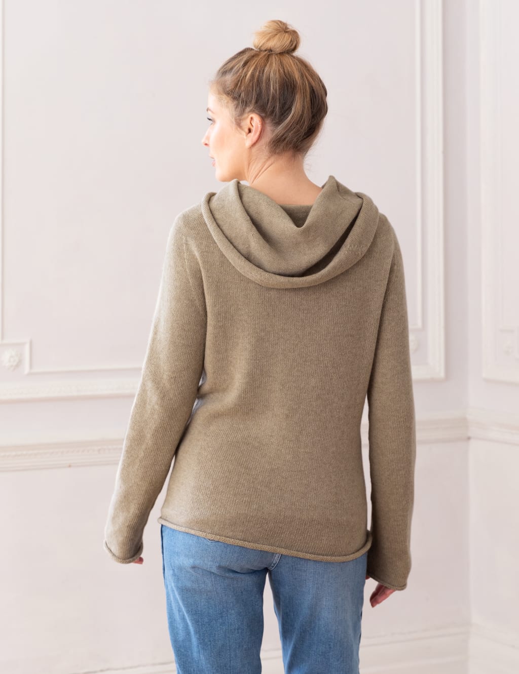 Pure Wool Collared Neck Jumper image 3