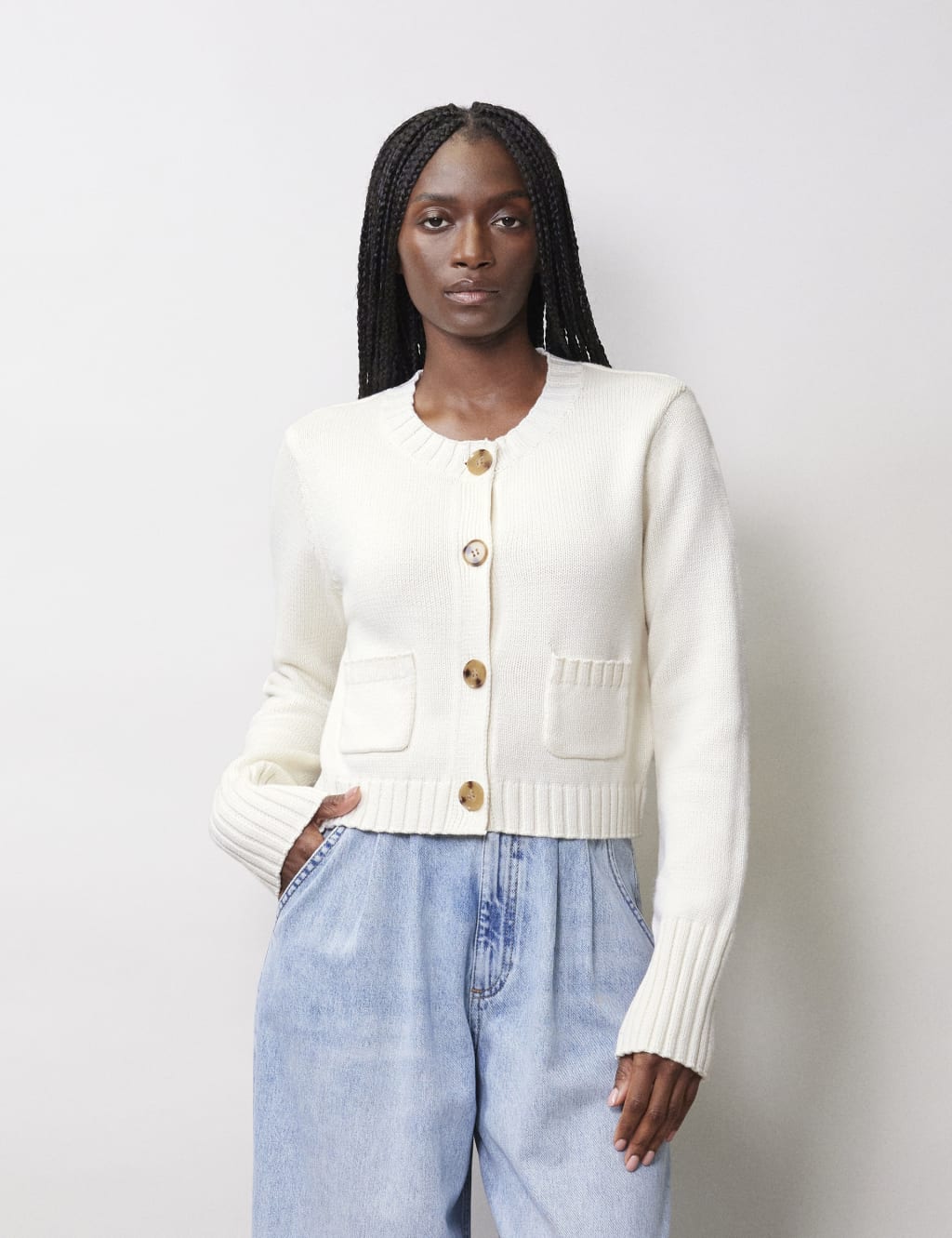 Women s Cream Cardigans M S