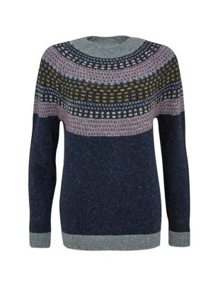 M&S Celtic & Co. Womens Pure Wool Crew Neck Jumper