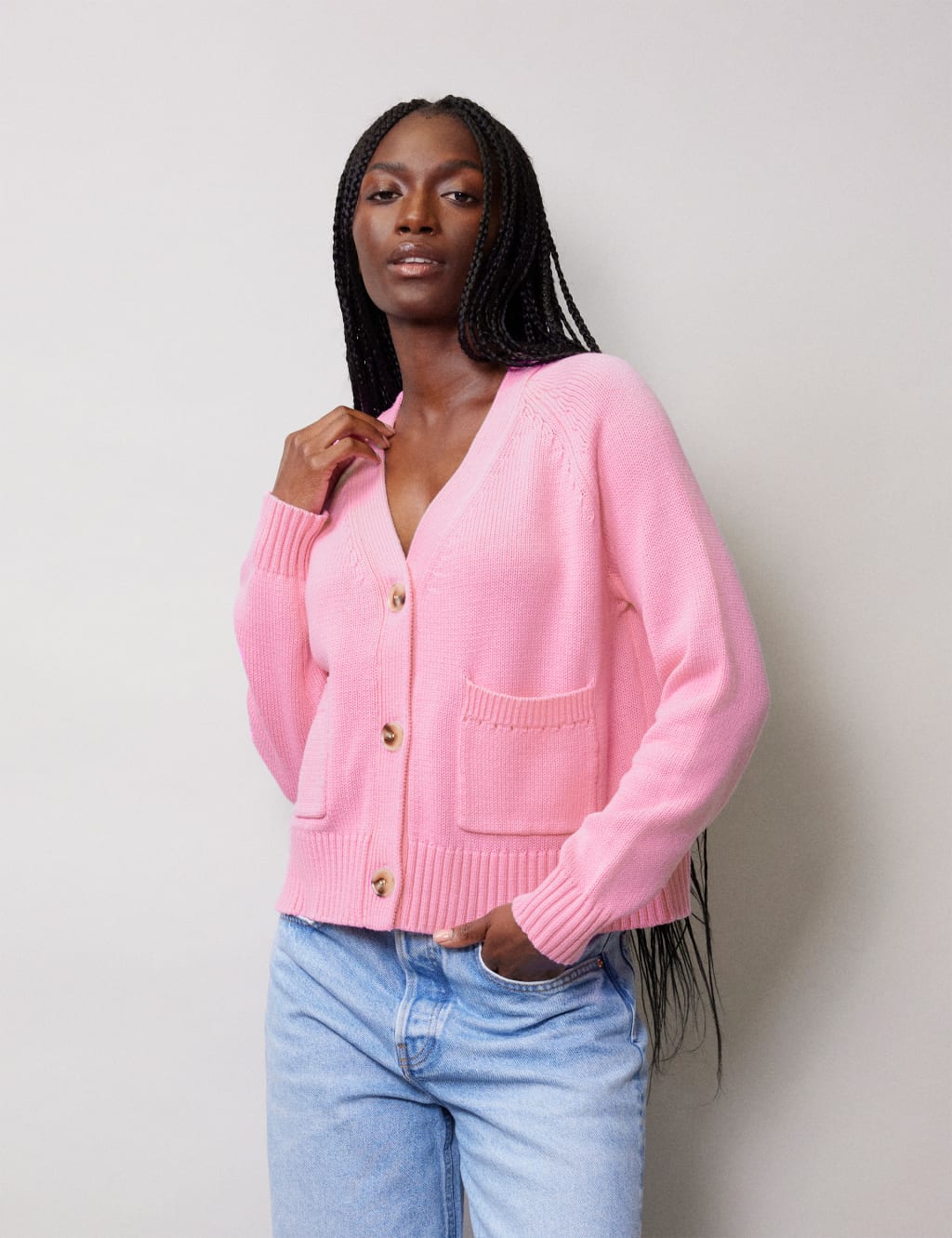 Women s Pink Cardigans M S