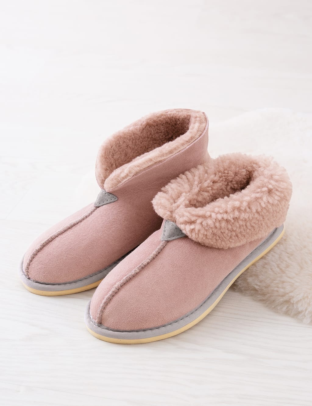 Sheepskin Slipper Boots