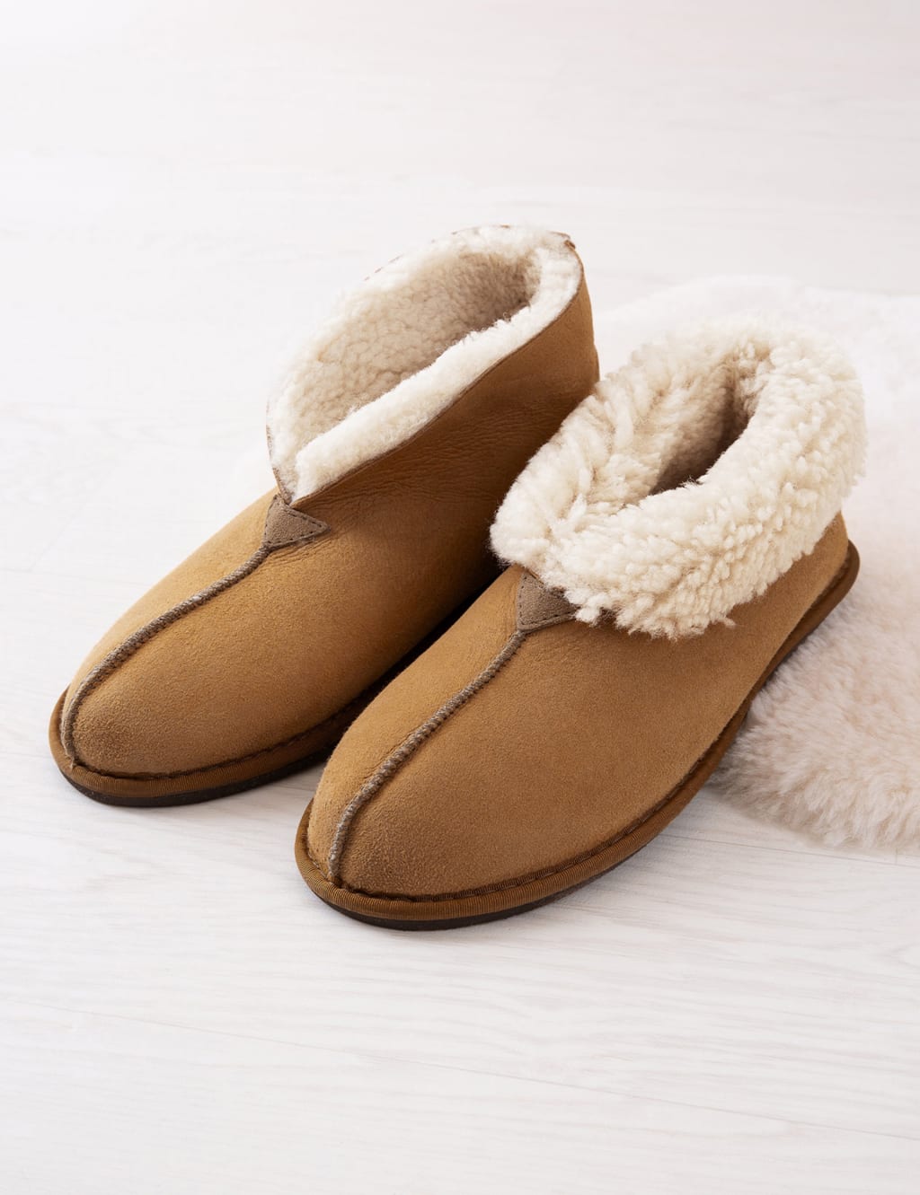 M&s ladies boot slippers discount