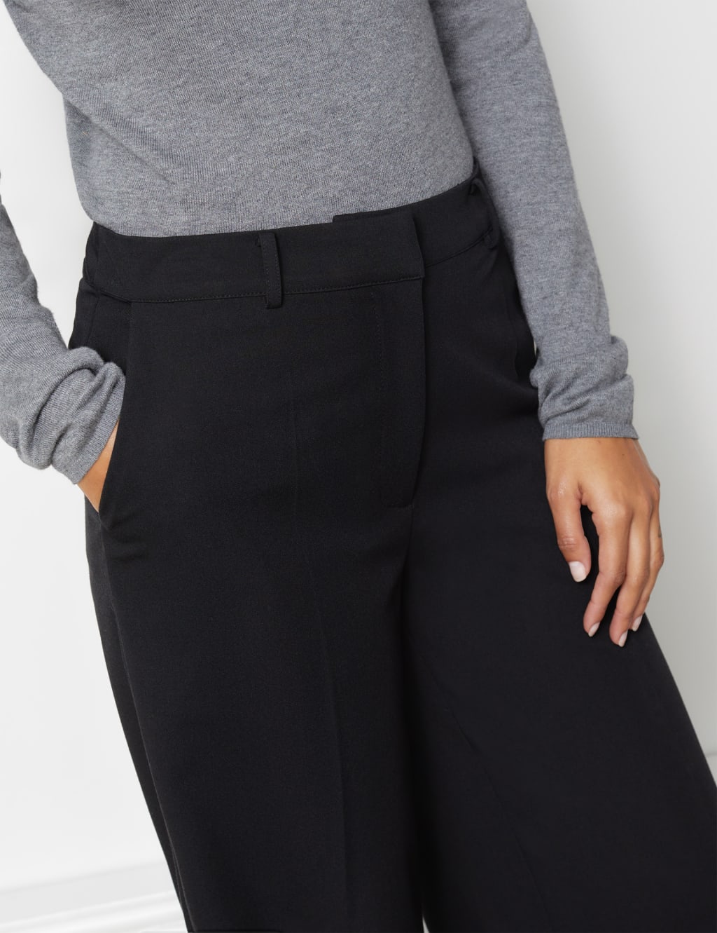 Wide Leg Trousers image 4