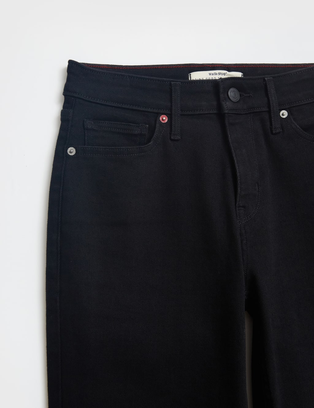 Slim Straight Leg Jeans image 6