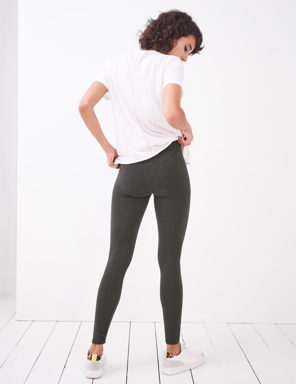 Cotton Blend Leggings image 2