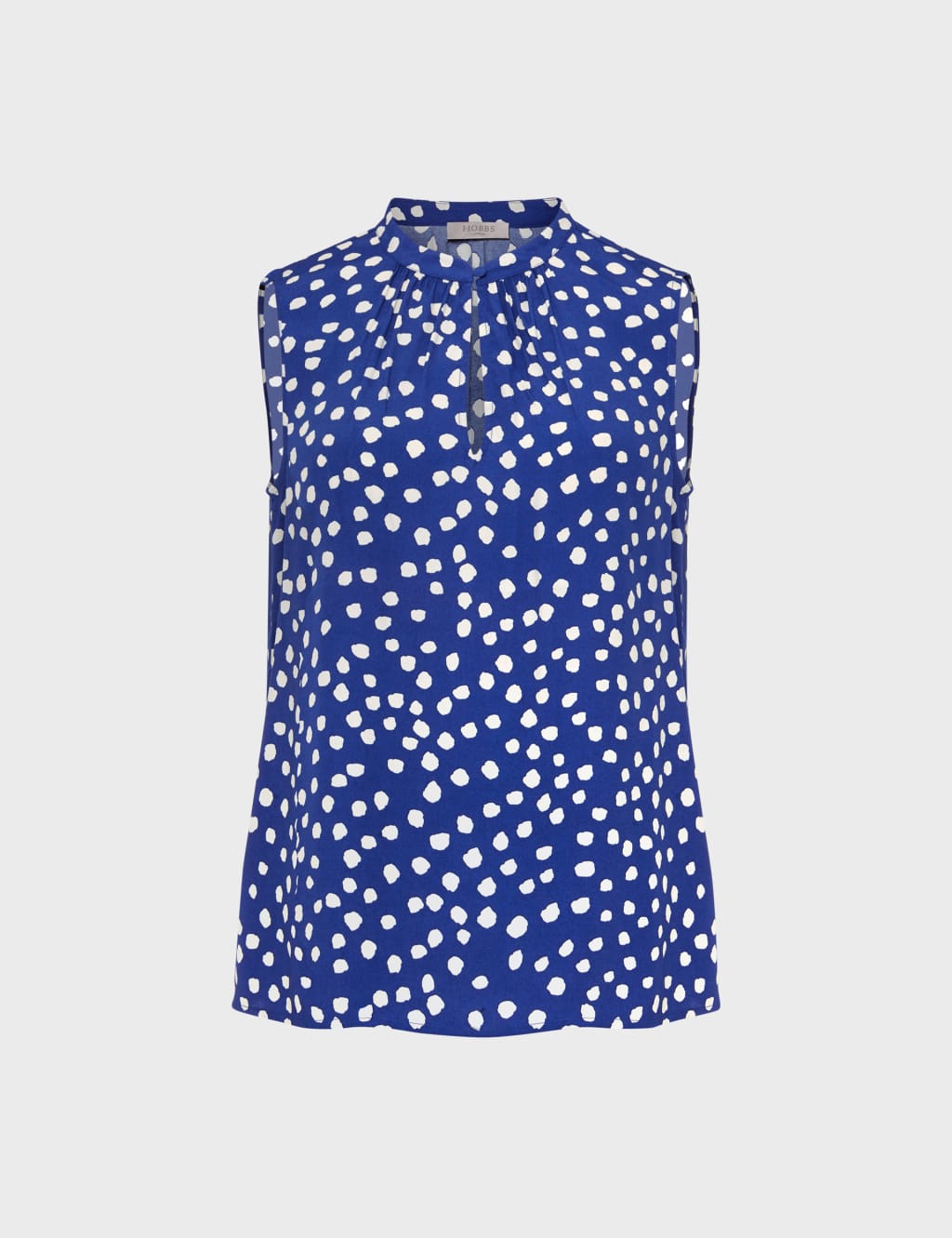 Polka Dot Round Neck Top image 2