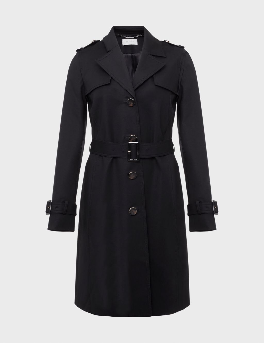 Cotton Rich Belted Trench Coat image 2