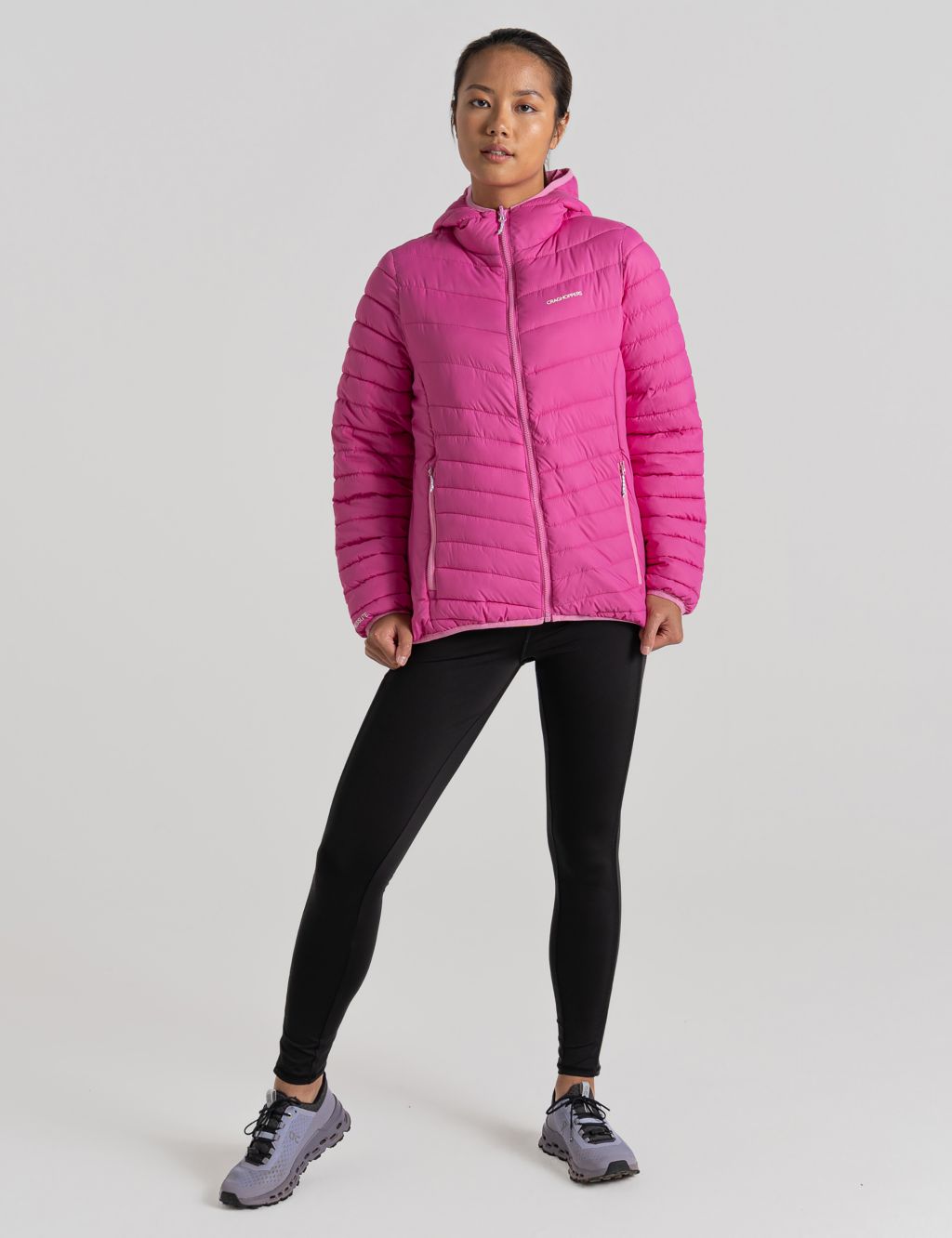 Quilted Hooded Short Puffer Jacket image 3