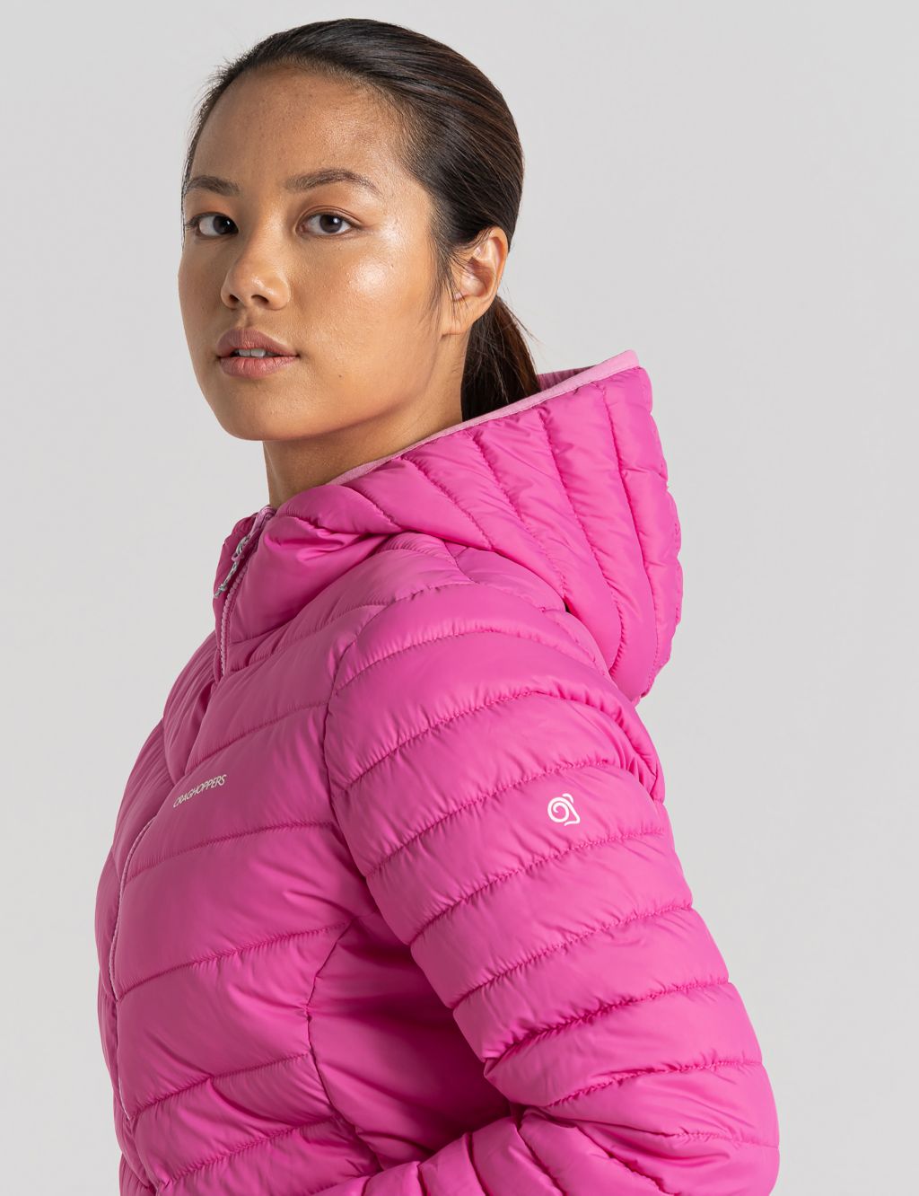 Quilted Hooded Short Puffer Jacket image 5