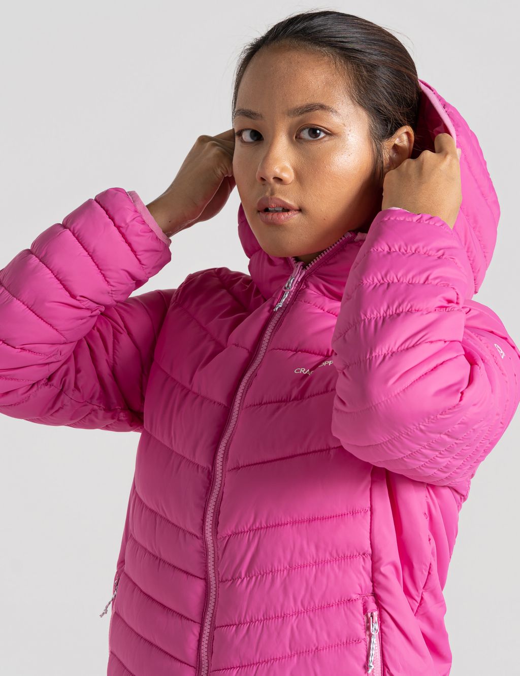 Quilted Hooded Short Puffer Jacket image 7