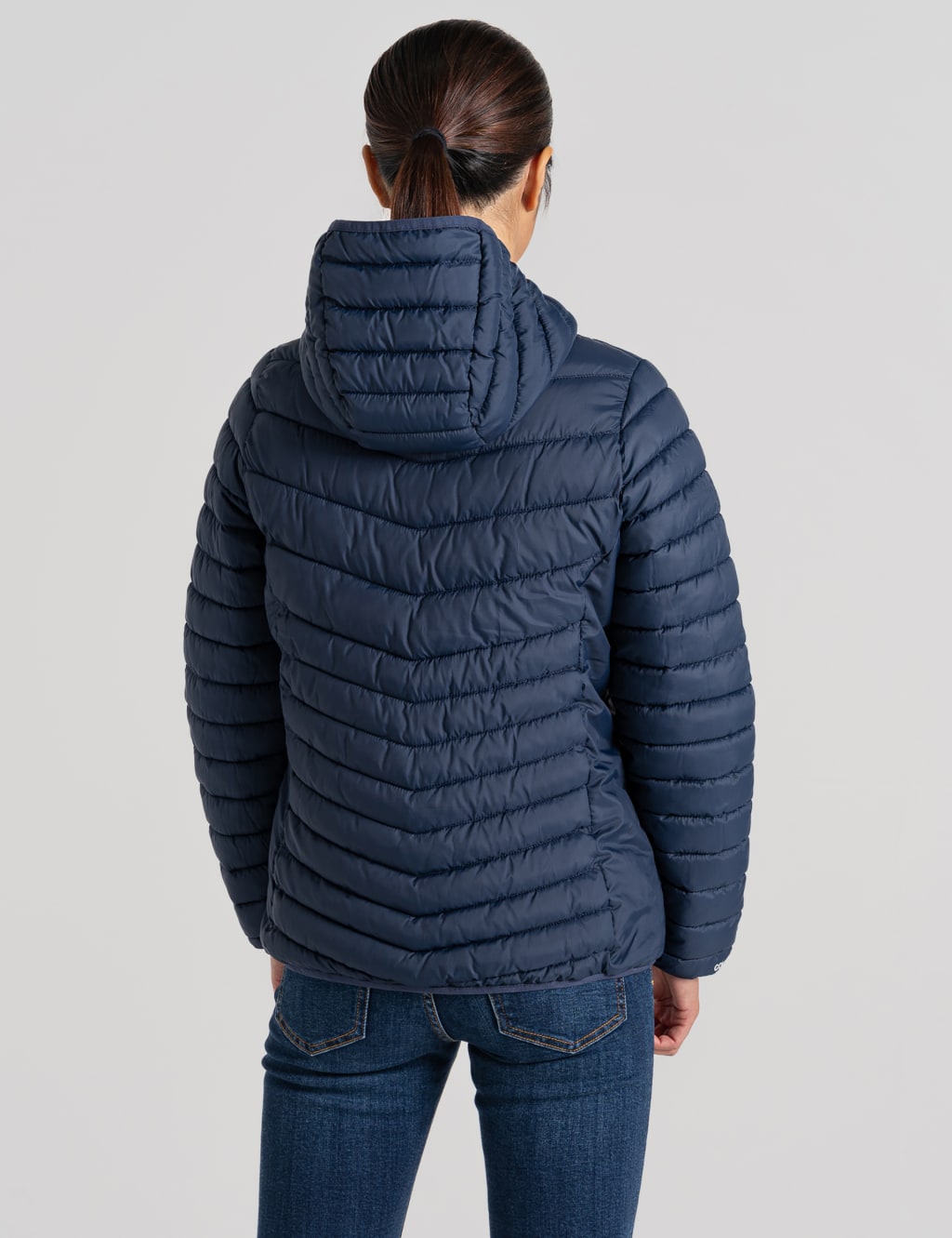 Quilted Hooded Short Puffer Jacket image 2