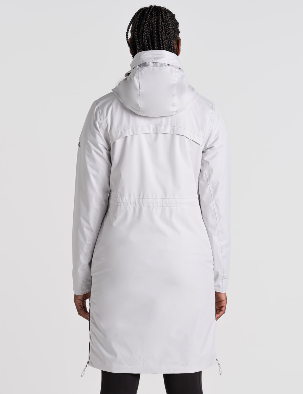Waterproof Hooded Longline Parka Coat image 2