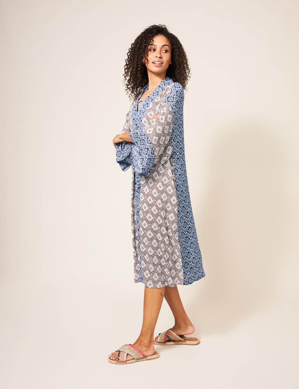 Printed Relaxed Kaftan image 2