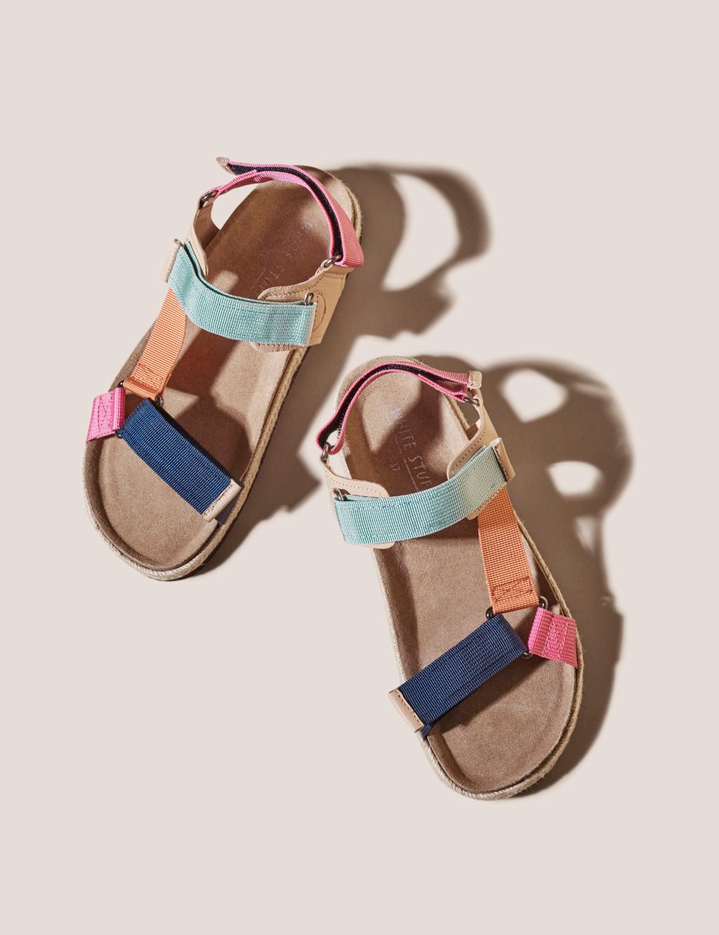Canvas Footbed Sandals image 3