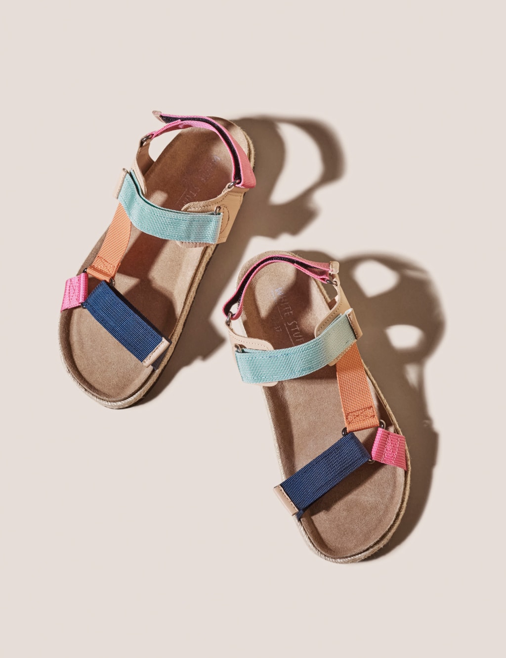Canvas Footbed Sandals image 3
