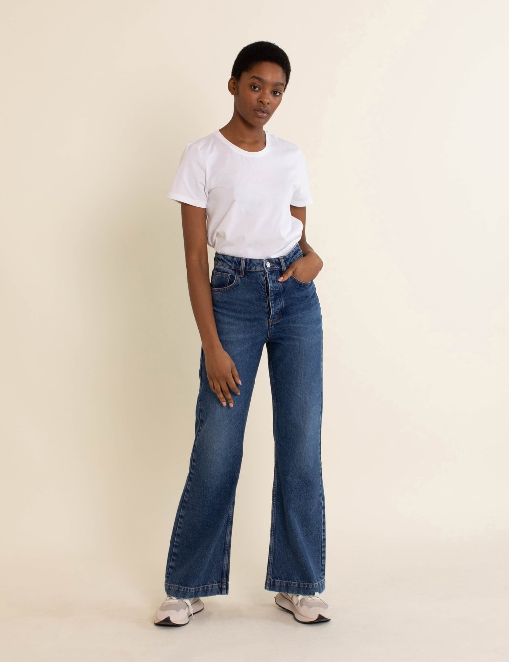 Wide Leg Jeans image 1