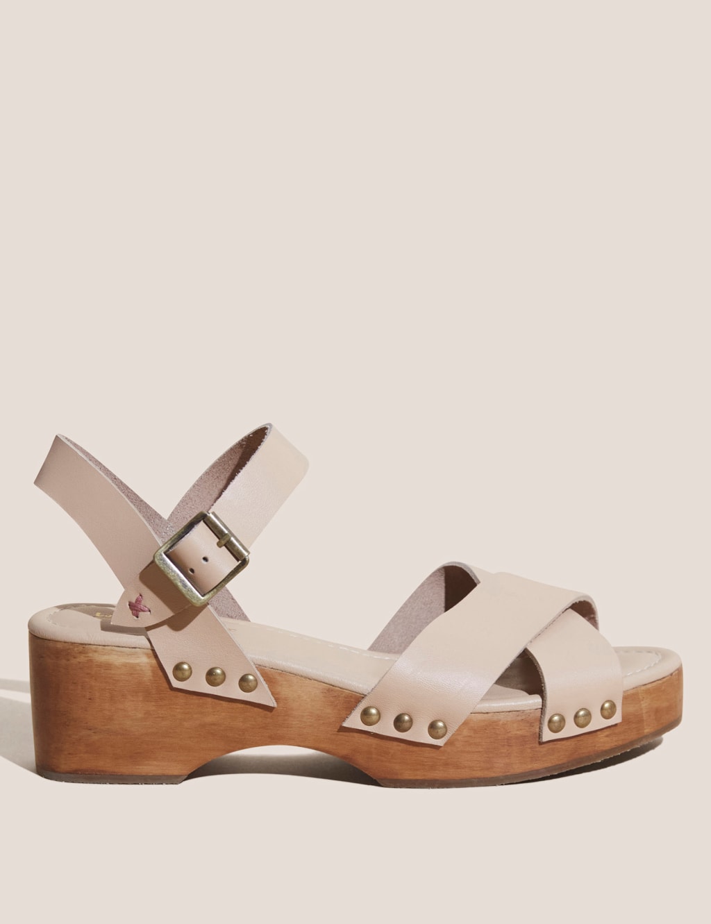 Leather Clog Sandals image 1