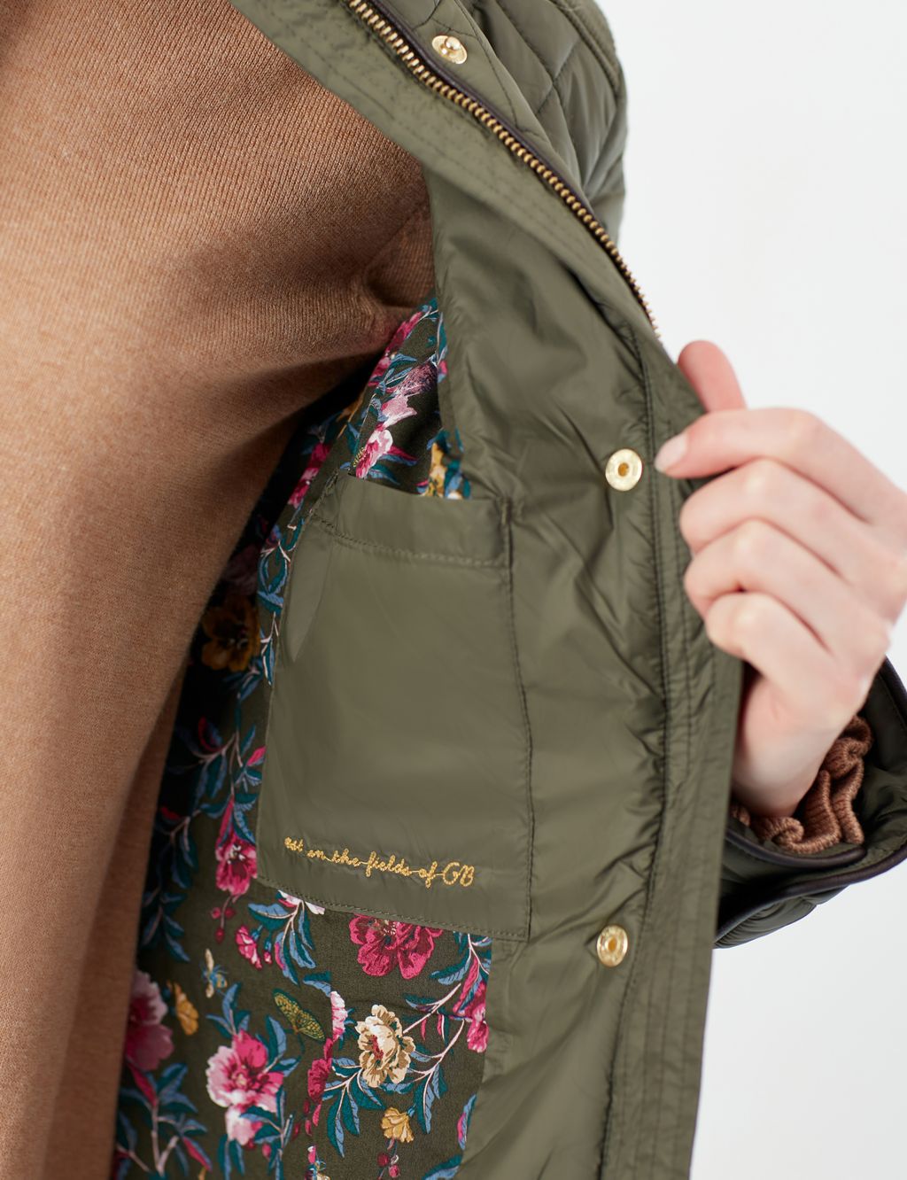 Quilted Puffer Jacket image 6