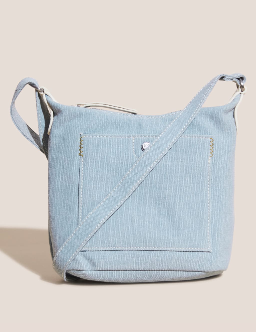 Canvas Mini Cross Body Bag image 1