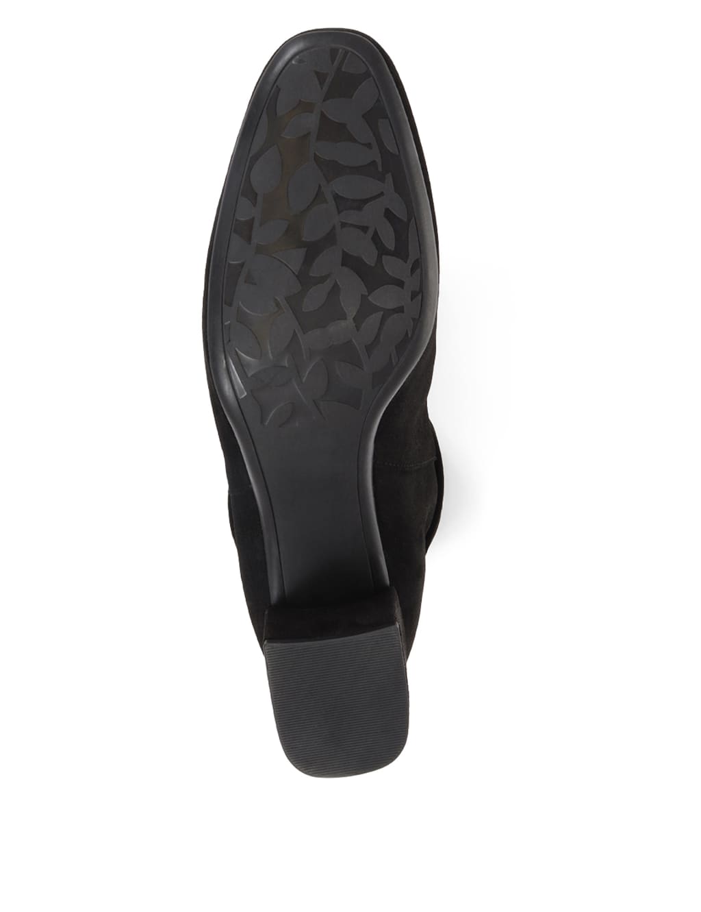 Suede Block Heel Ankle Boots image 3