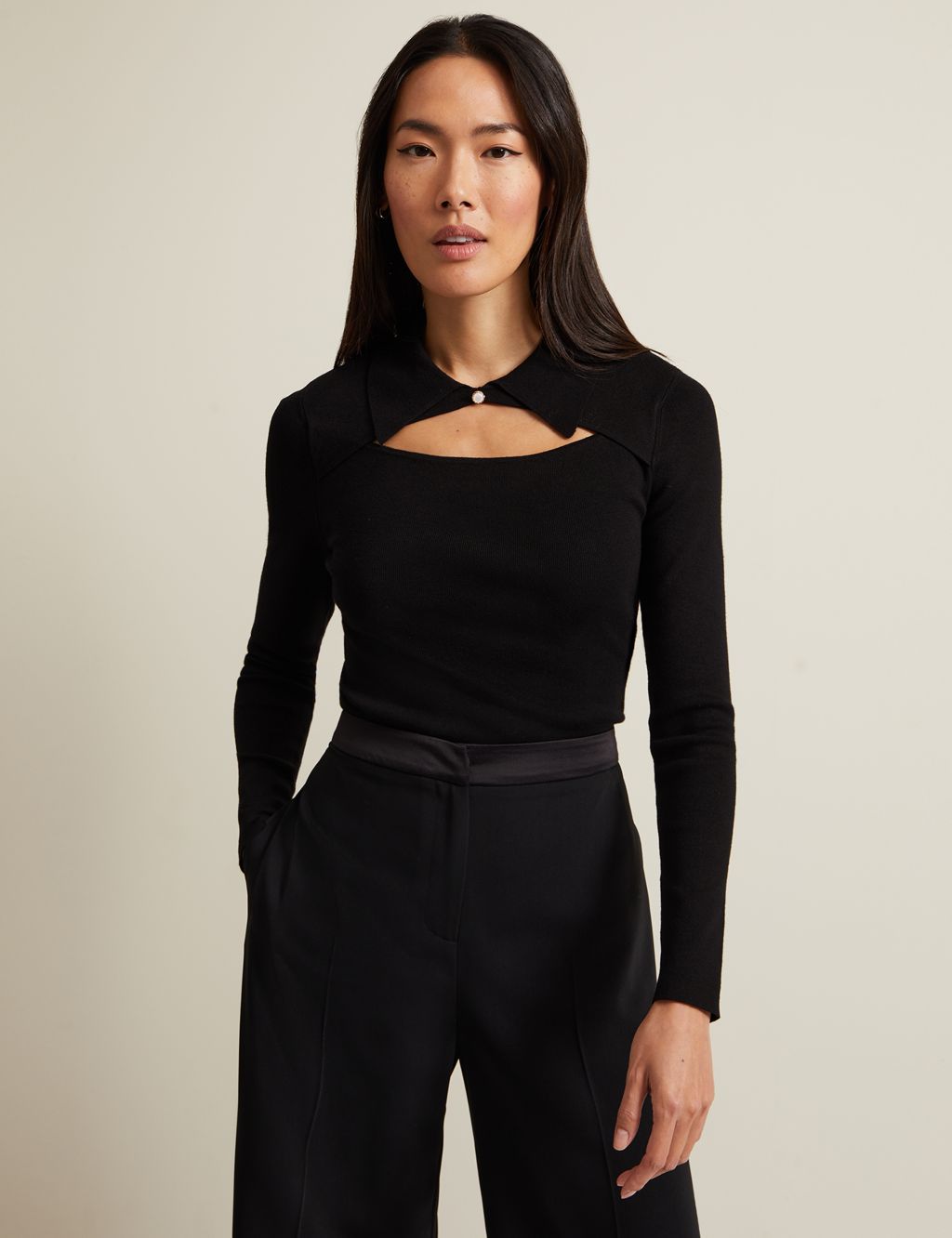 Women’s Collared-Neck Jumpers | M&S