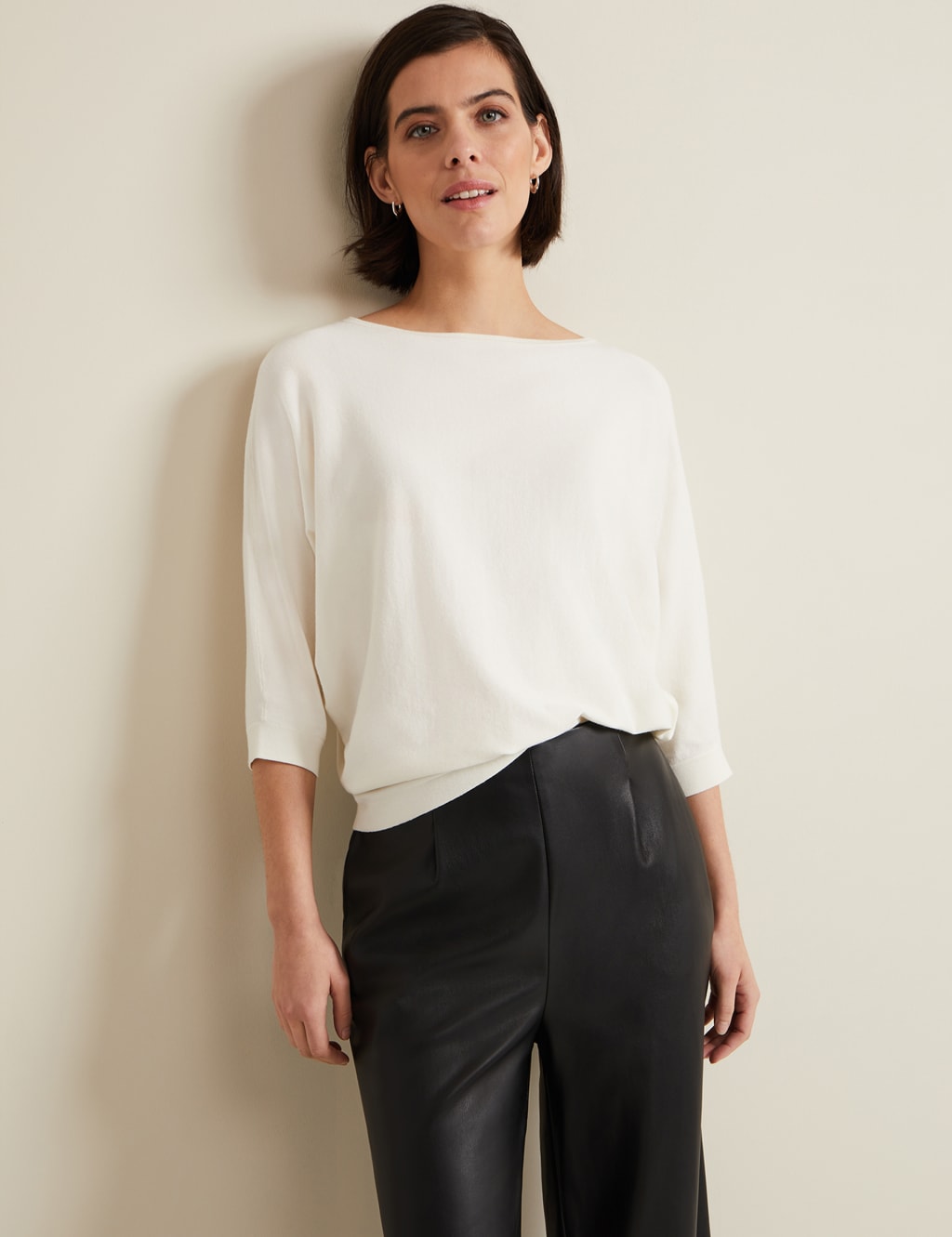 Women s Three Quarter Sleeved Jumpers M S